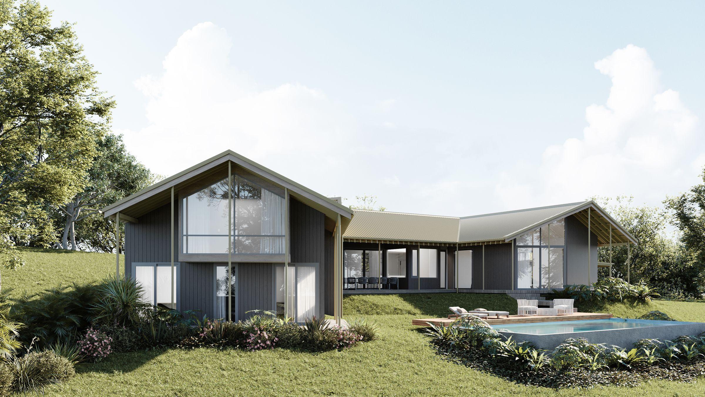 Sweet residential house